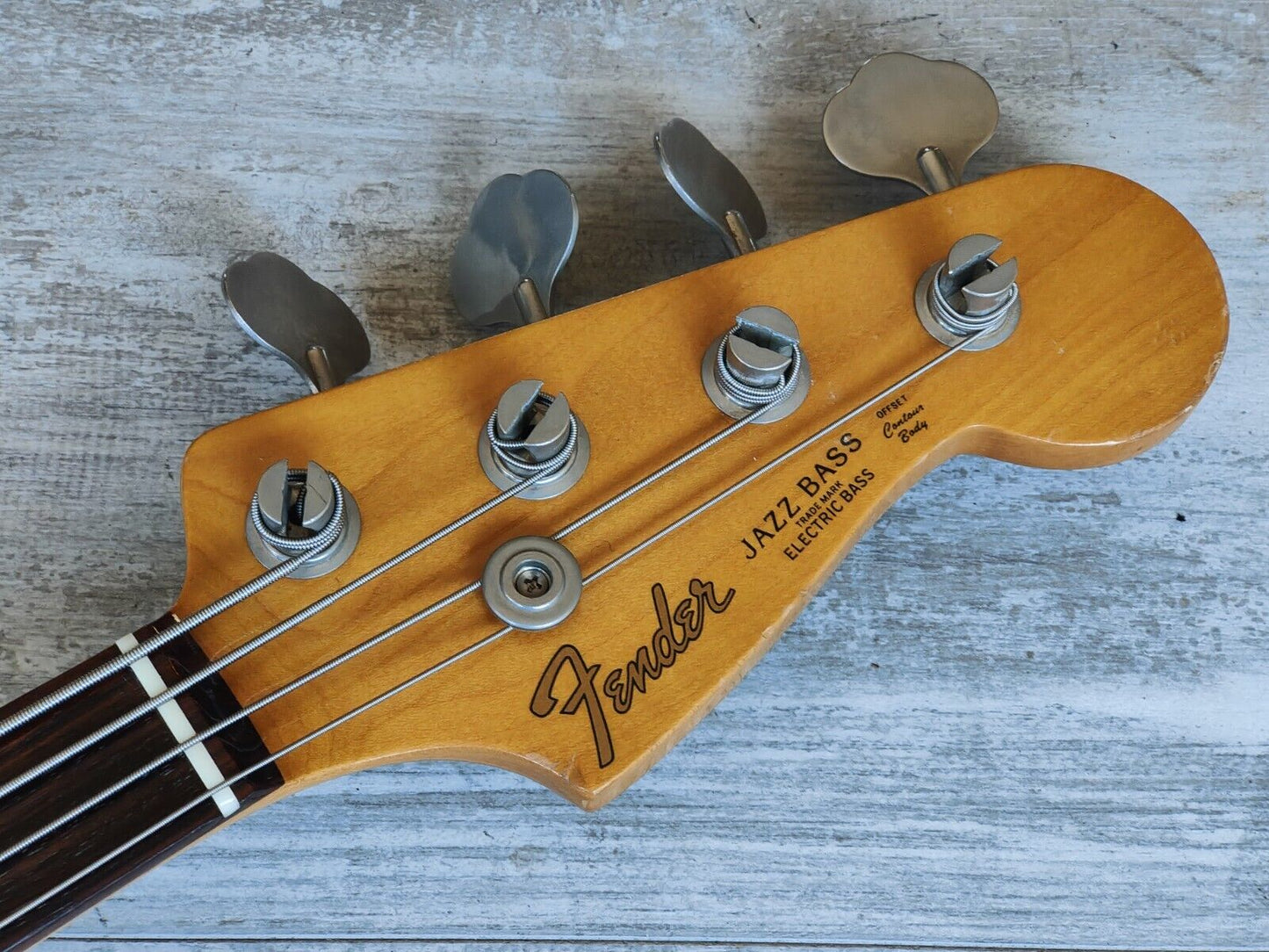 1992 Fender Japan (by Fujigen) JB62-58 '62 Reissue Jazz Bass (Candy Apple Red)