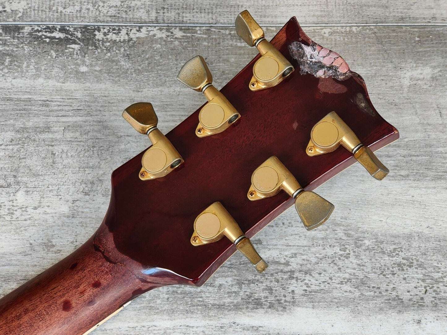 1990's Orville (Gibson) Japan LPC-75 '60's Reissue Les Paul Custom (Wine Red)