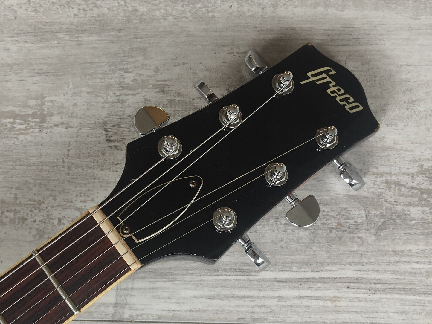 1982 Greco Japan SV-600 Super View Semi Hollowbody (Sunburst)