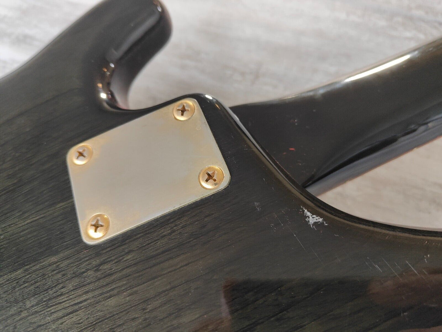 1986 Yamaha Japan MB-III Motion B Short Scale Bass (Trans Black)