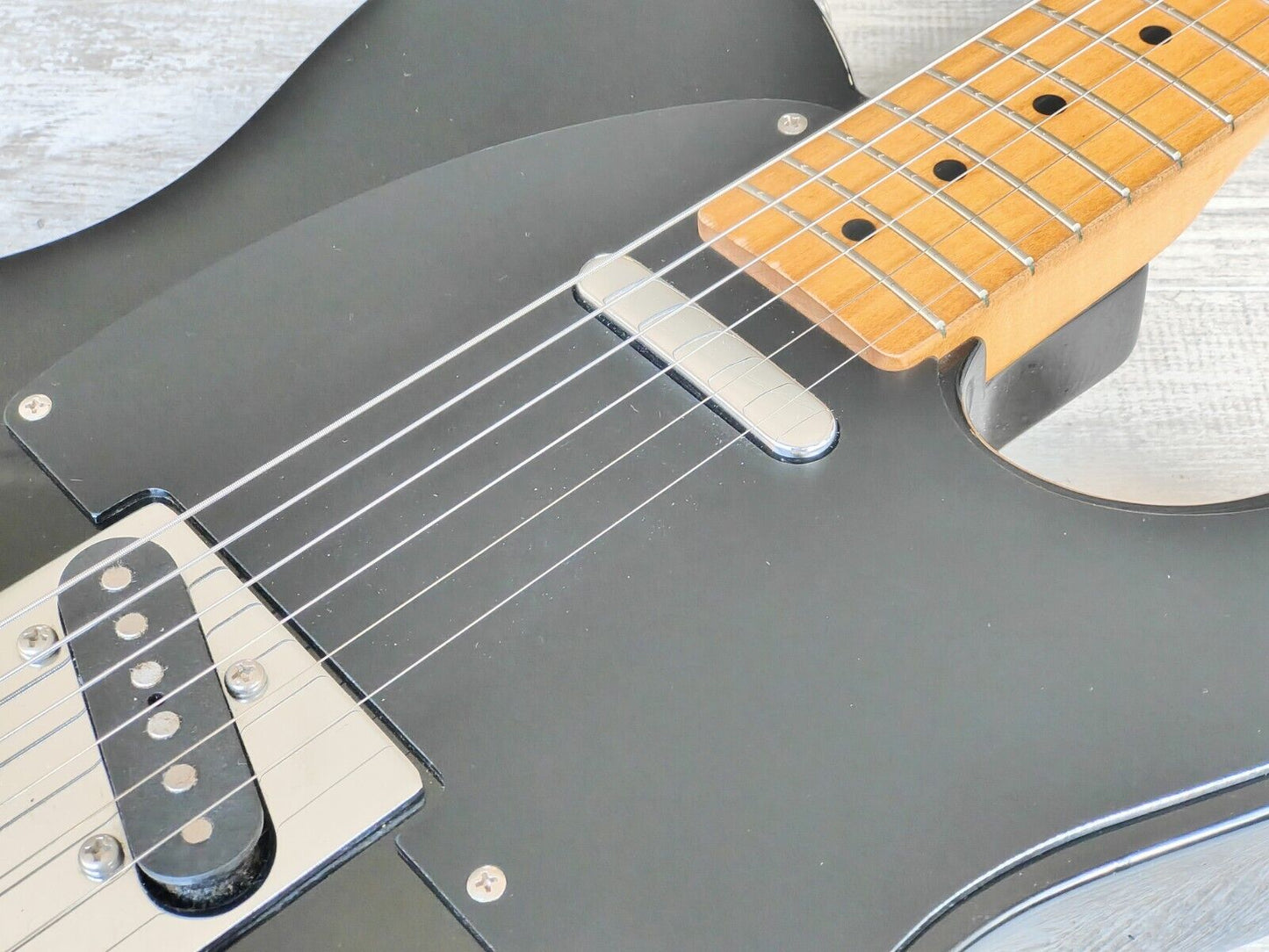 1991 Squier Japan Silver Series Telecaster Standard (Black)