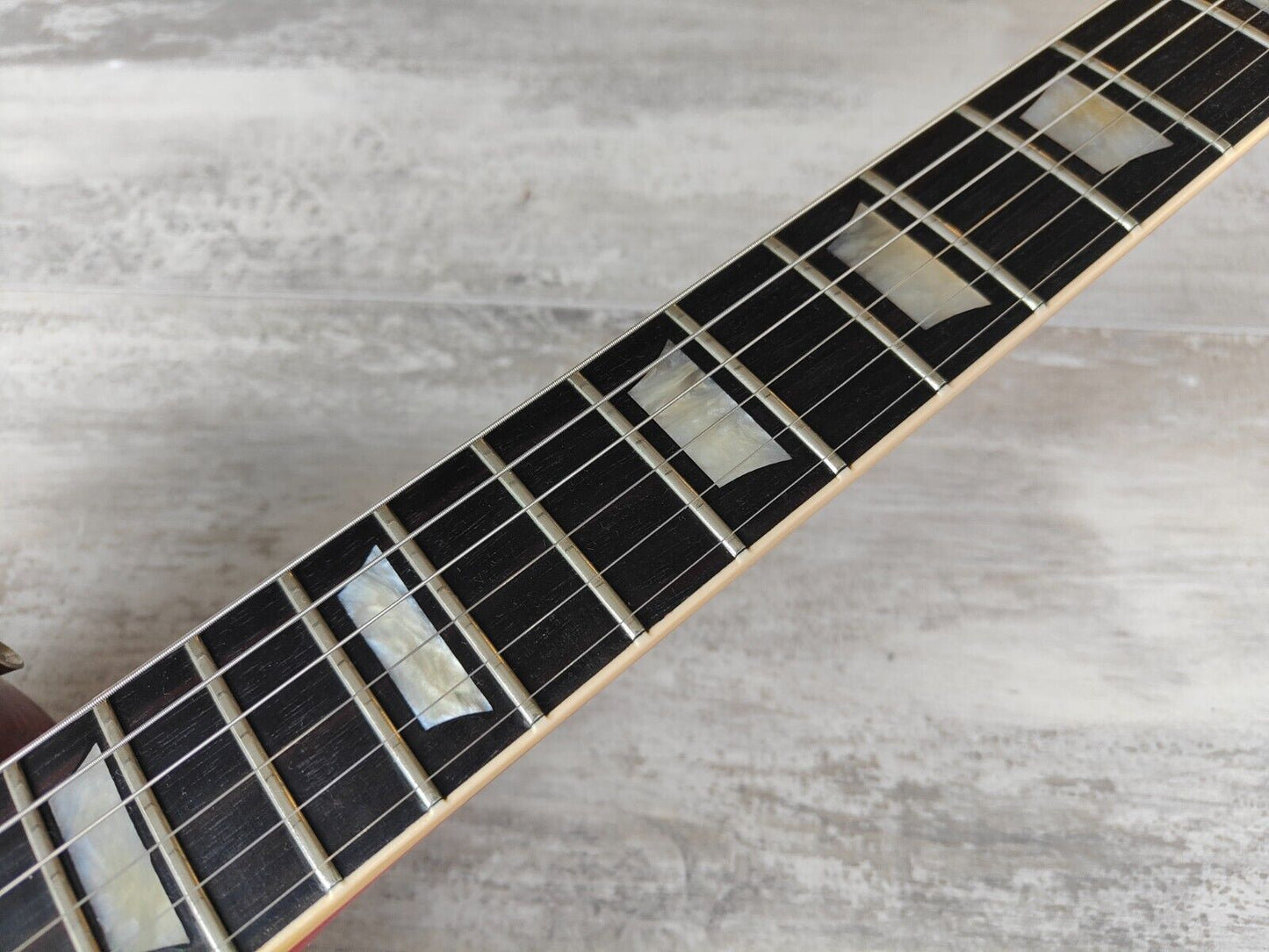 1976 Greco Japan EG-700 Les Paul Standard (Refinished Transparent Red)