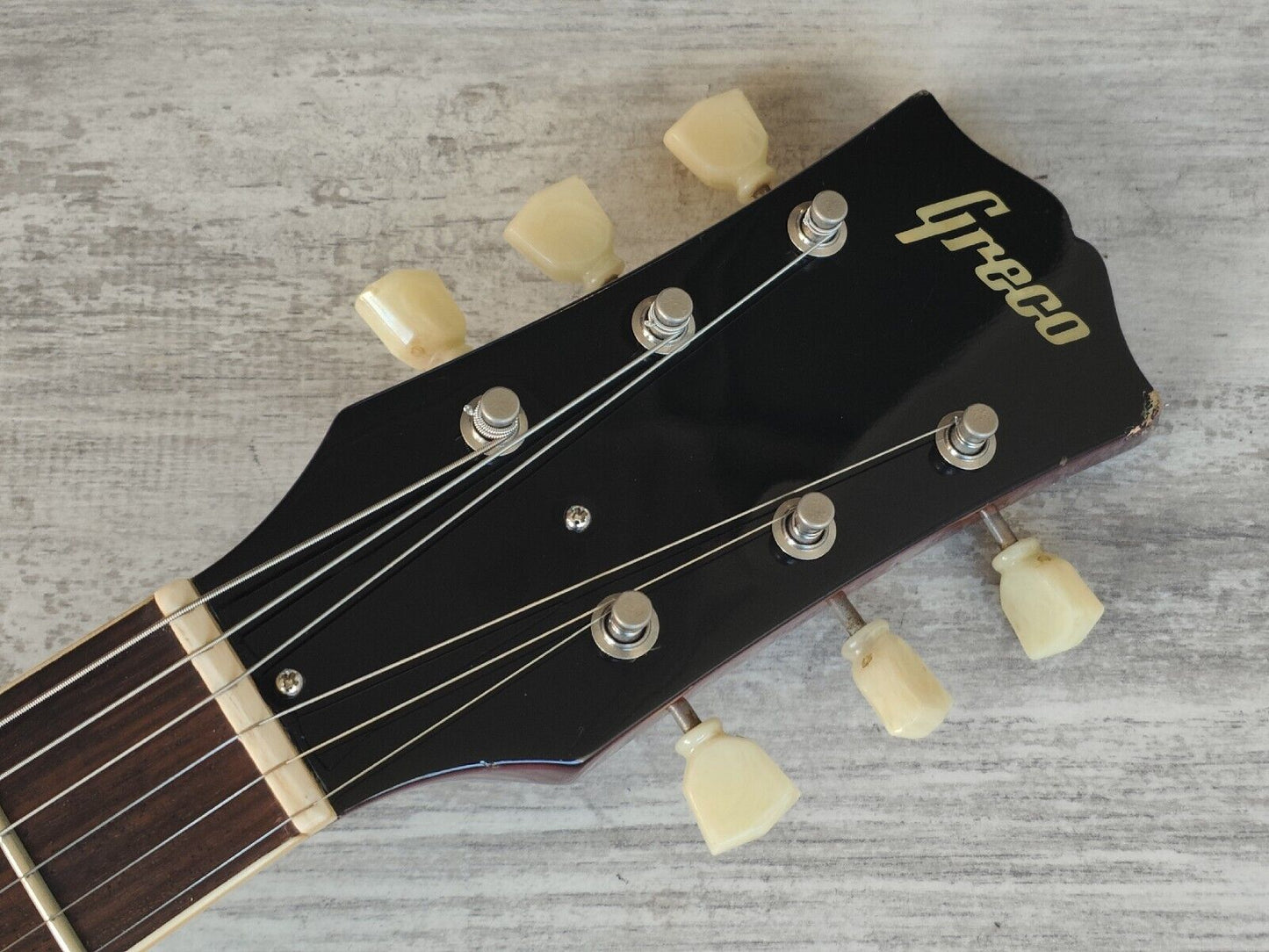 1990 Greco Japan EG-700 Les Paul Standard (Refinished Pink Top)