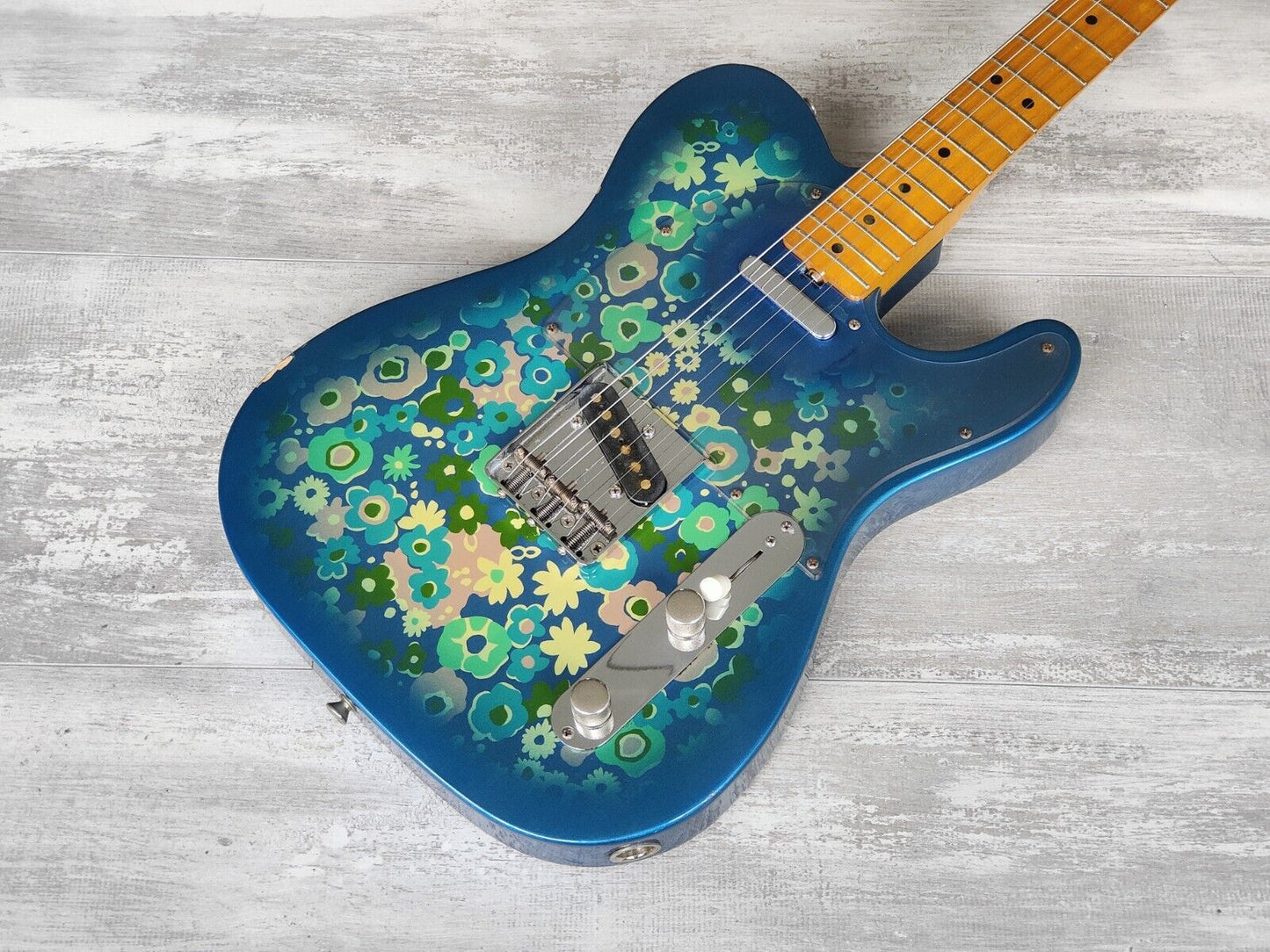 1987 Tokai Japan TE-70PR Blue Flower Telecaster