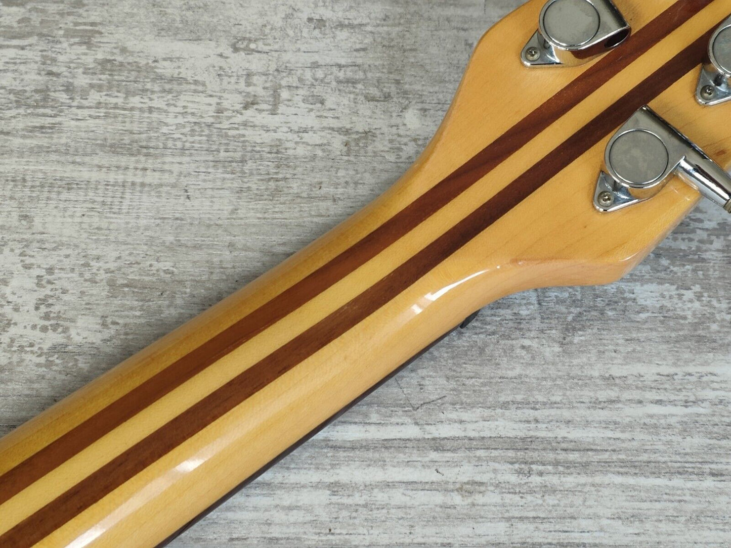 1989 Aria Pro II ASB-60 Integra Series Neckthrough Bass (Black)