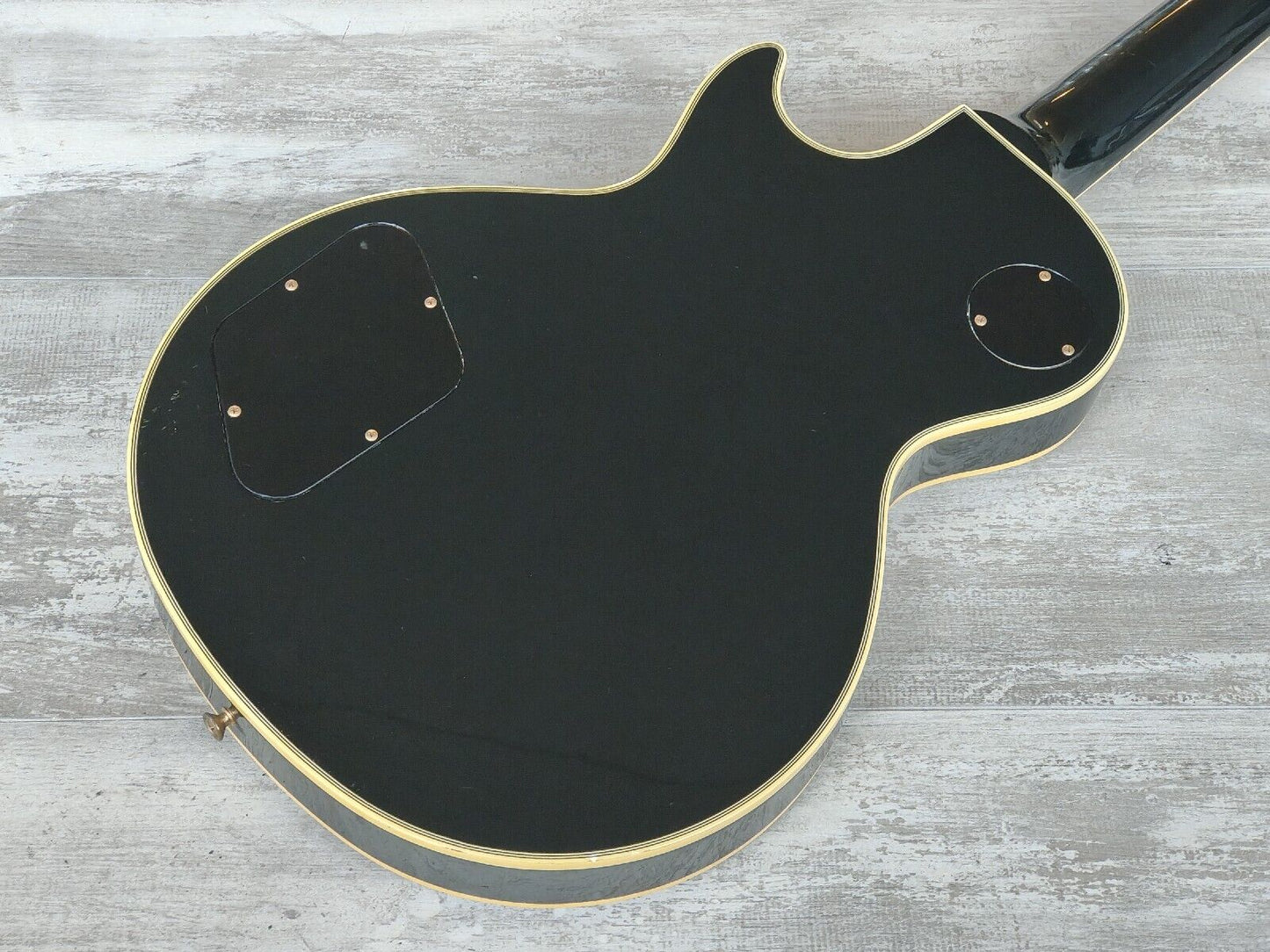 1990 Greco Japan EGC Les Paul Custom w/"Soft V" Neck Profile (Ebony)