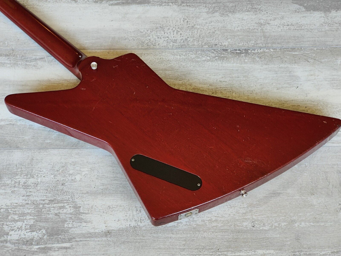 1998 Gibson USA '76 Reissue Explorer (Cherry Red)