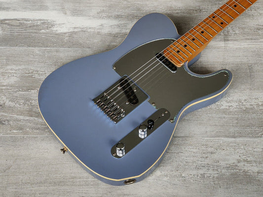1989 Bill Lawrence BTOM-60 Bound Telecaster (Ice Blue Metallic)