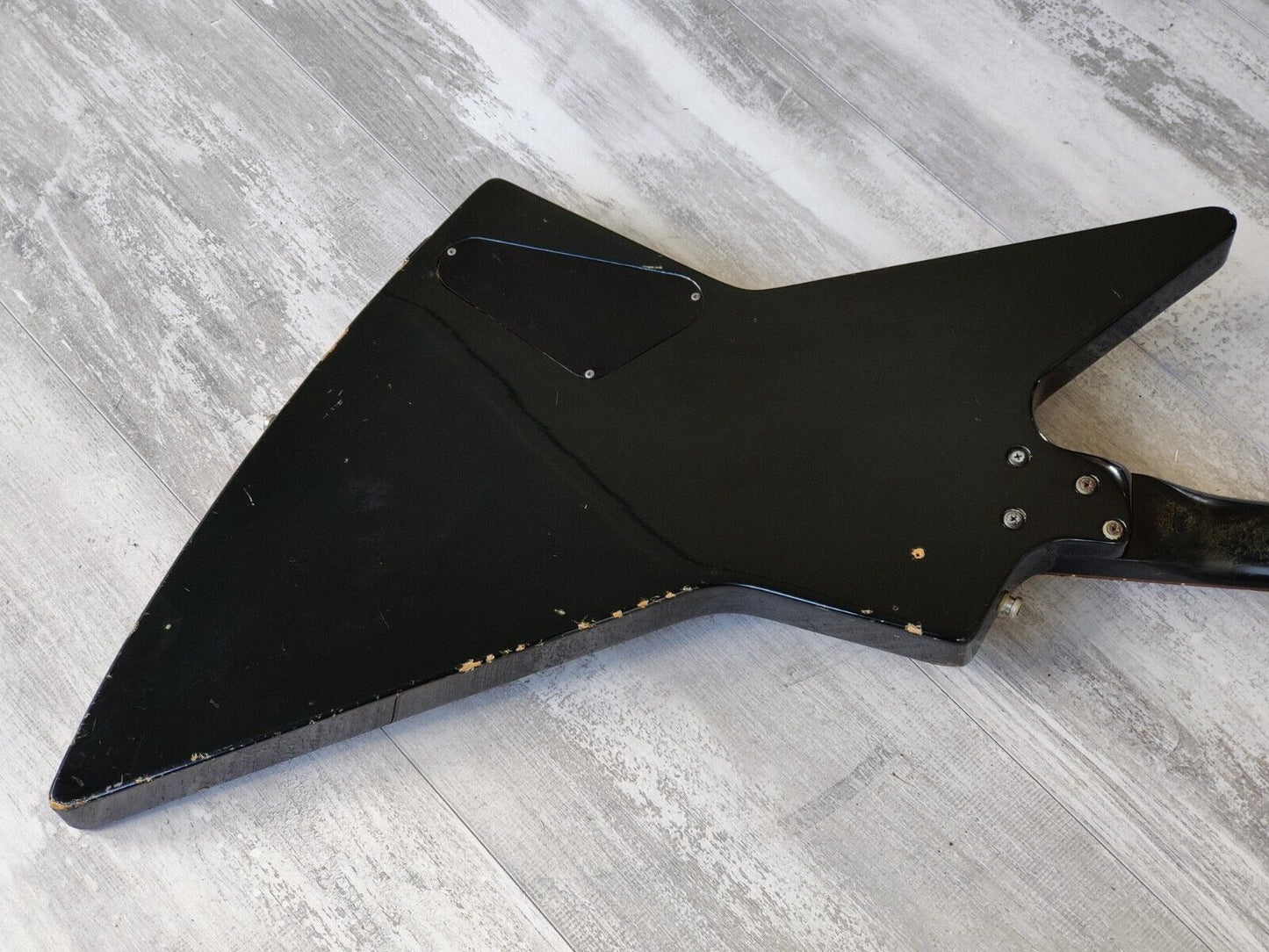 1990's Edwards (by ESP Japan) E-EX-75 Hetfield Explorer (Black)