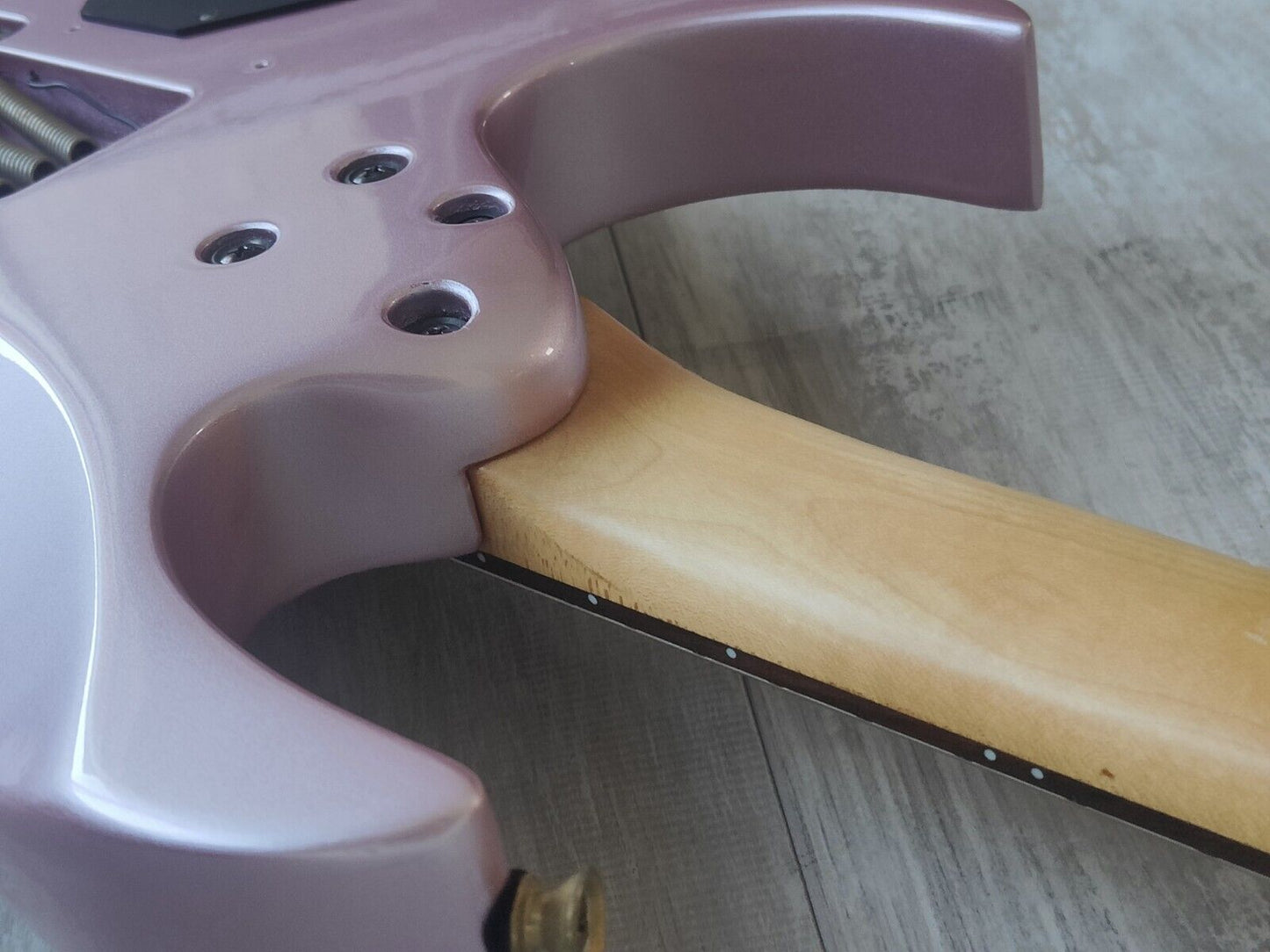 1995 Ibanez Japan RG370GH HSH Superstrat (Refinished Metallic Pink/Purple)