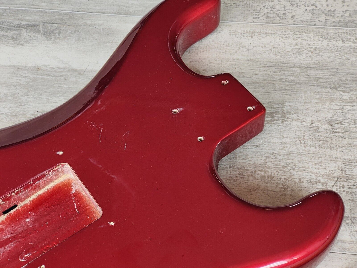 1990's Kramer Japan (by Tokai) LH Left Handed NOS Stratocaster Body/Neck (Red)