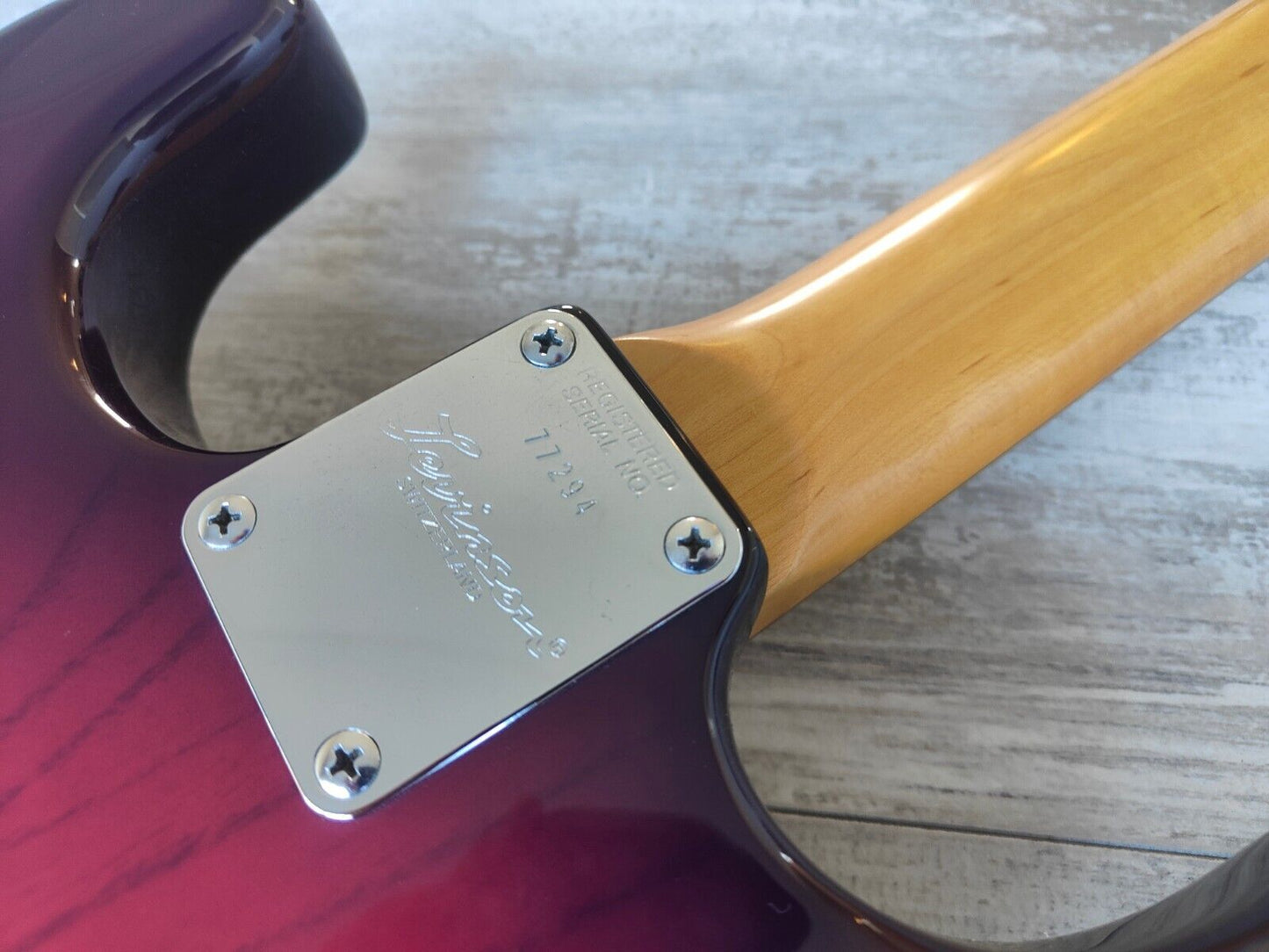 1991 Levinson Blade RH-4-EC HSS Passive Stratocaster (Misty Violet)