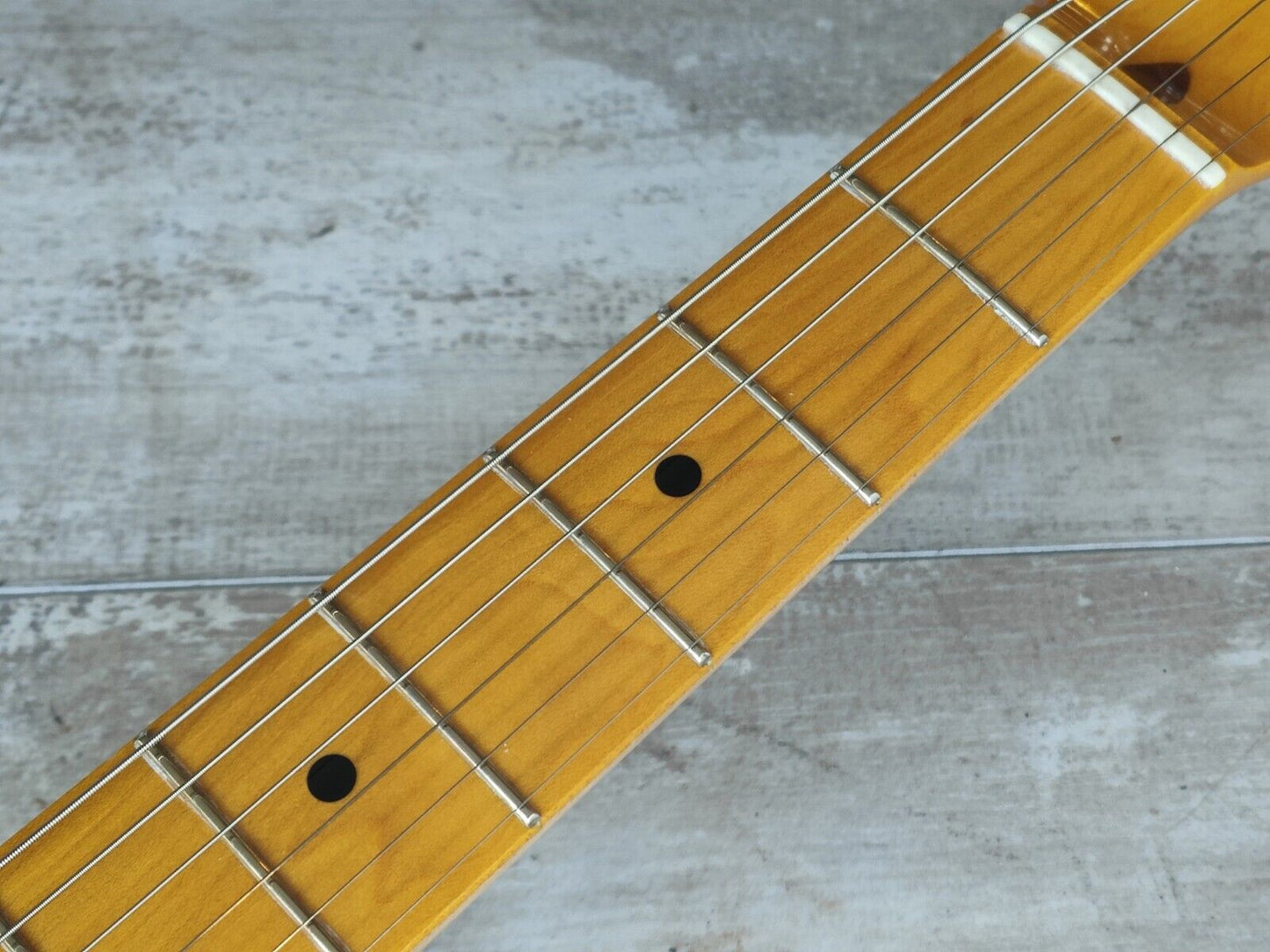 1990's Fender Japan '57 Reissue Stratocaster (Refinished Sparkle Red)