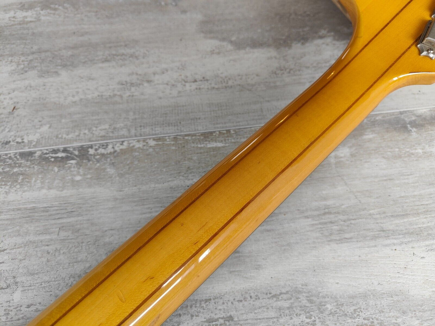 1980 Aria Pro II Japan (Matsumoku) TS-600 Neckthrough Vintage Guitar (Brown)