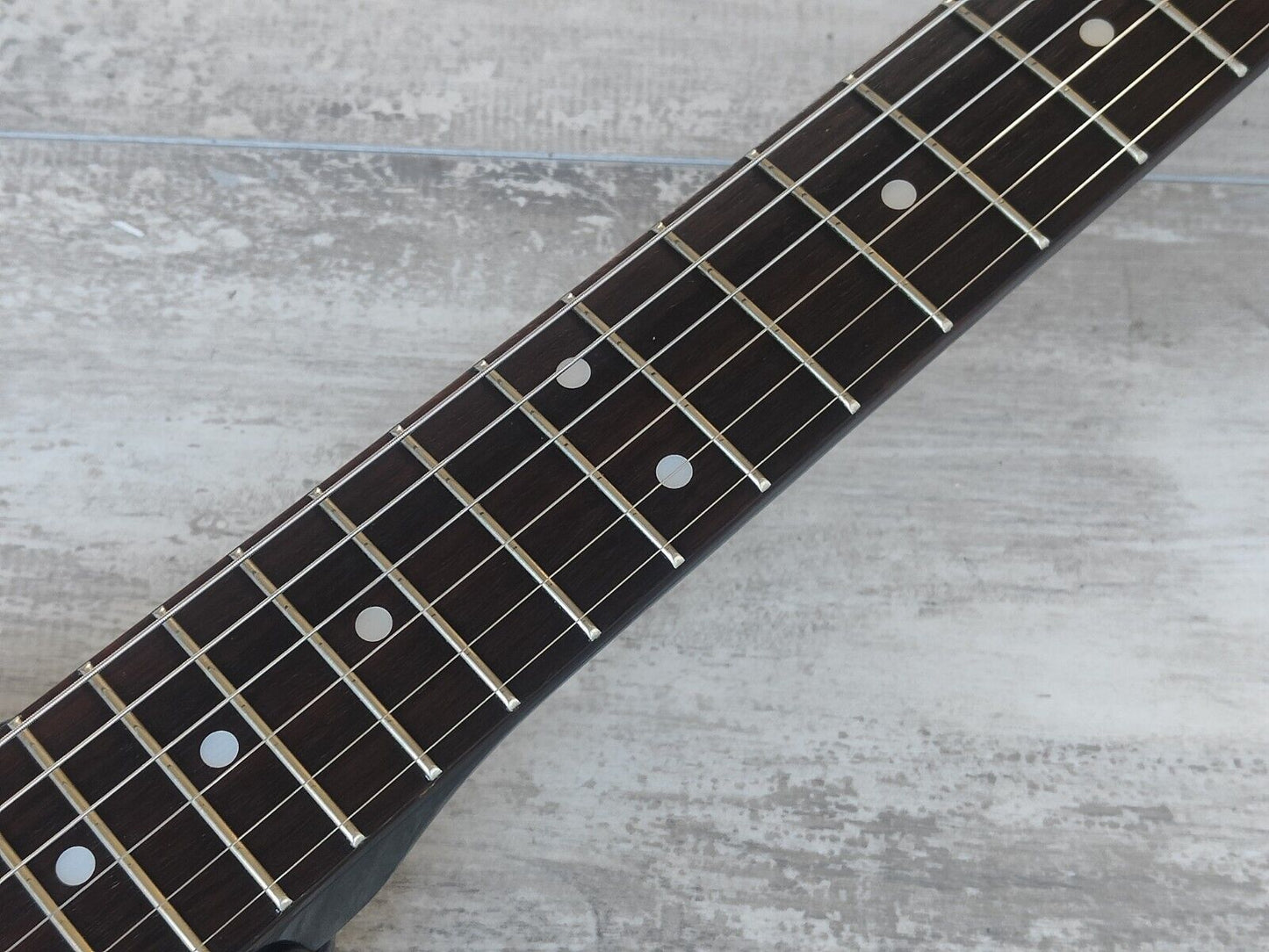 1983 Aria Pro II Japan XX Deluxe Flying V (Black/Gold)