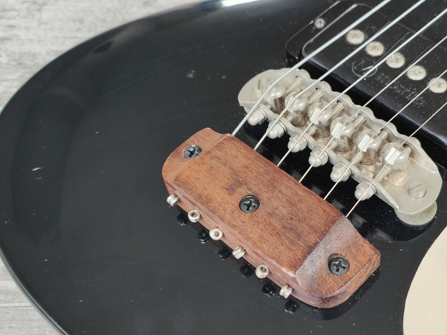 1990's Mini Mosrite Octave Guitar (Black)