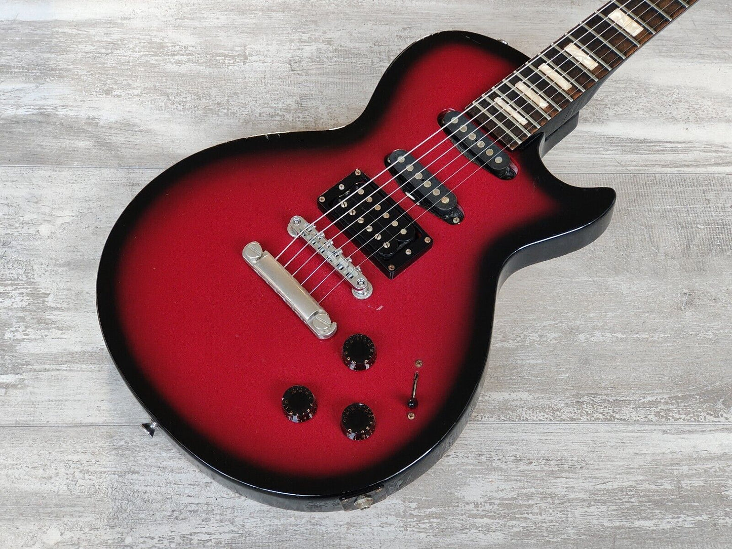 Edwards Japan (by ESP) E-I-85LP Les Paul w/Stratocaster Pickups (Redburst)