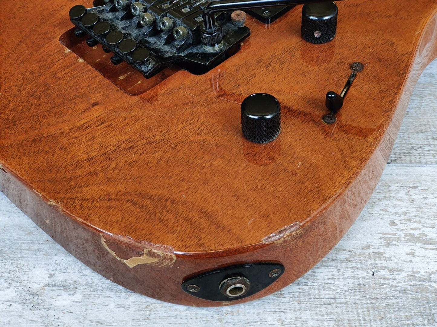 1990 Grover Jackson Japan Dinky HSH (Natural Brown)