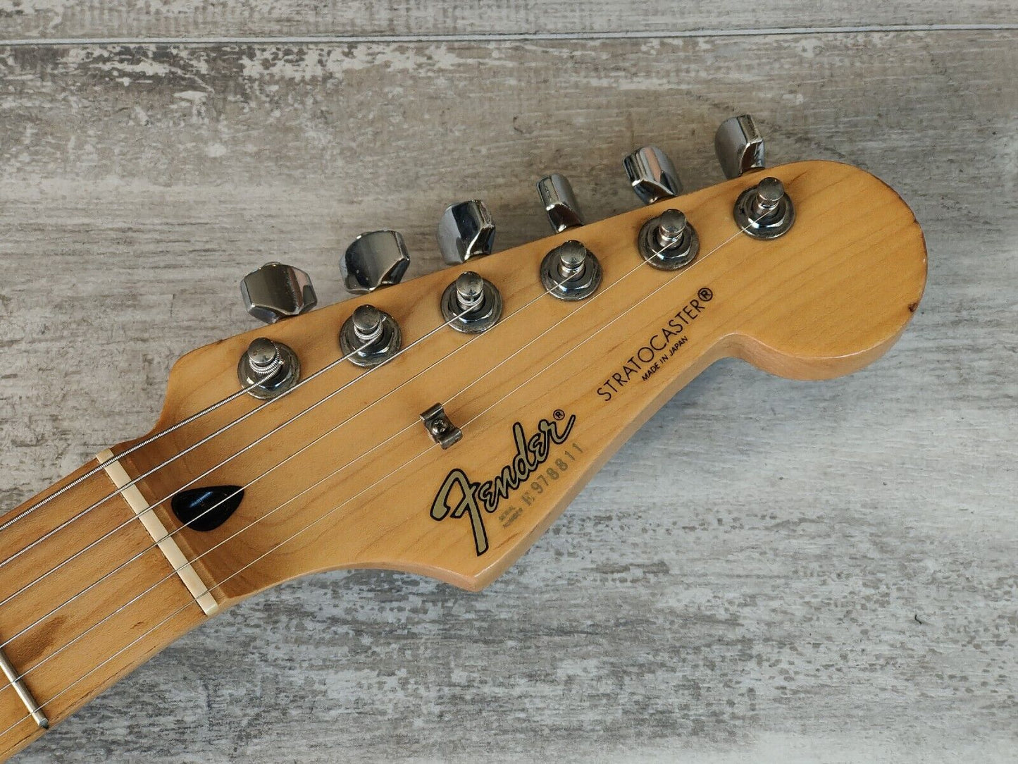 1989 Fender Japan Stratocaster Standard (Refinished Daphne Blue)