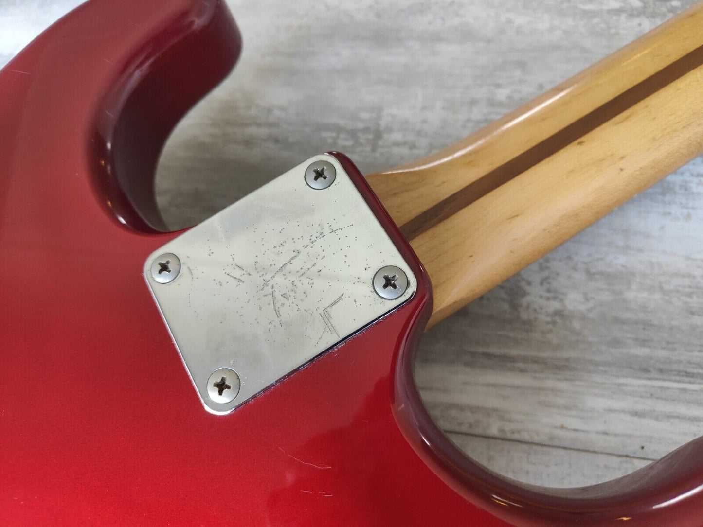 1992 Squier Japan "Silver Series" Stratocaster (Red)