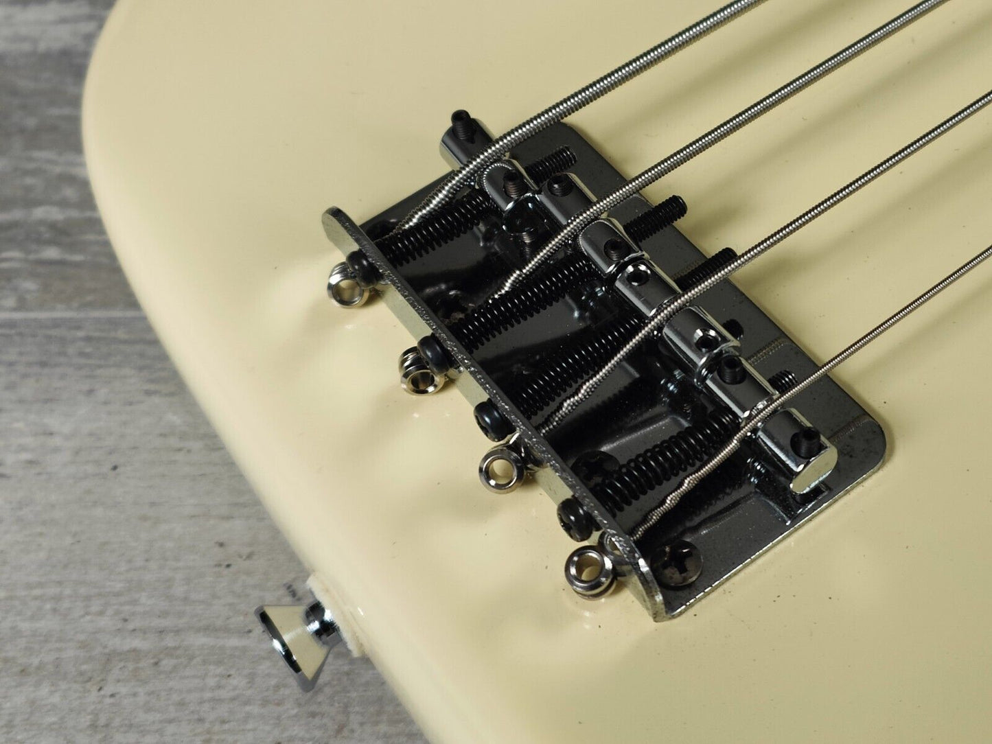 1993 Fender Japan PB62 '62 Reissue Precision Bass (Refinished Vintage White)