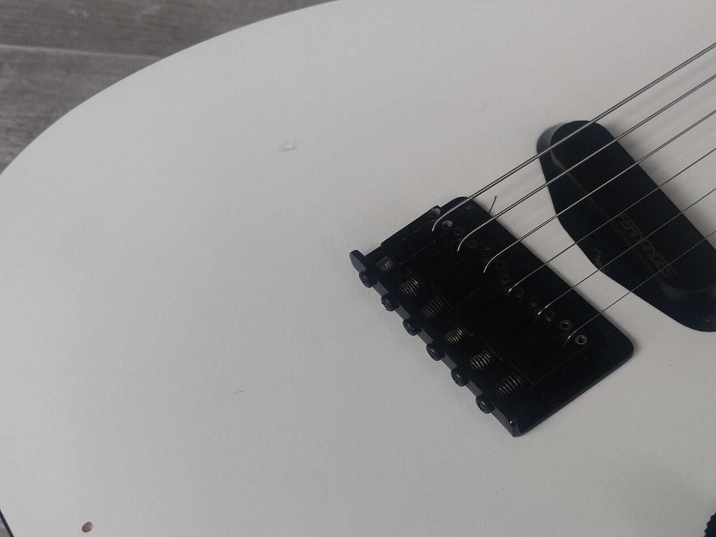 2014 Fernandes Limited Edition TEJ Telecaster (White)