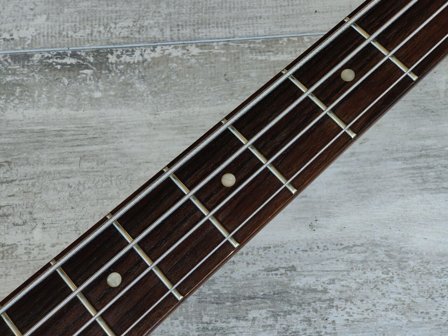 2017 Fernandes RJB-380 Jazz Bass (White)