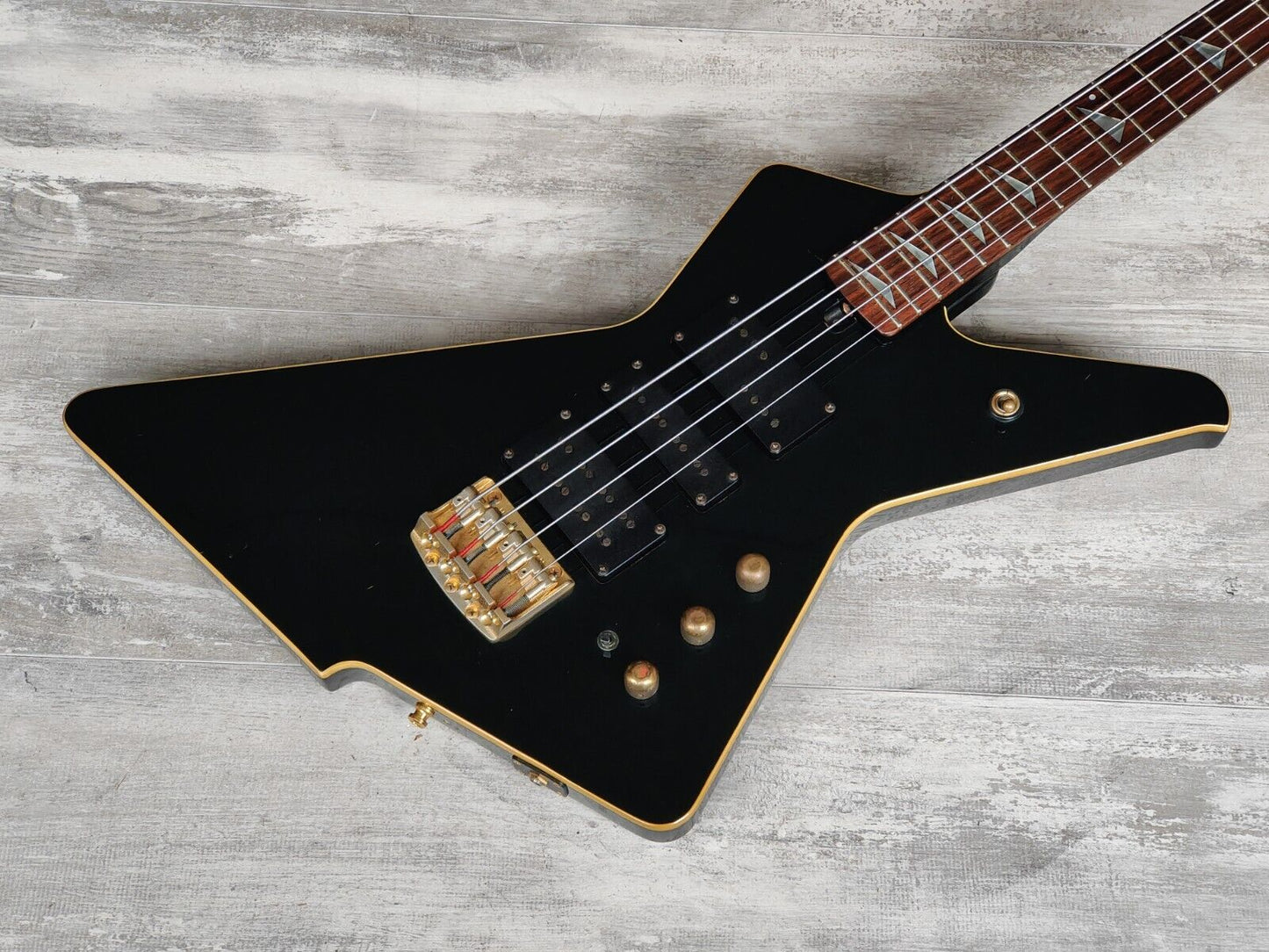 1984 Ibanez Japan DT-870 Destroyer II Vintage Bass (Black)