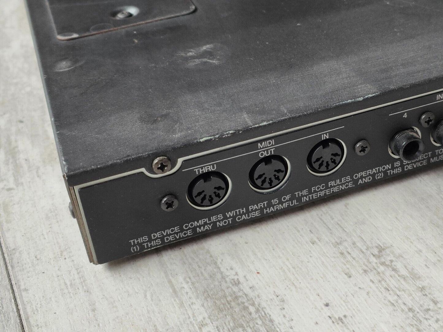 Yamaha TG500 Tone Generator Rack Unit