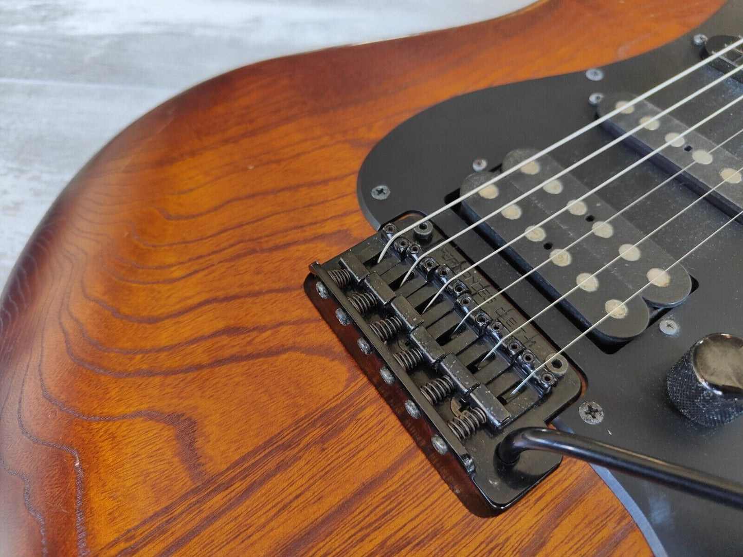 1992 Fernandes Japan FST-95S Superstrat w/Sustainer (Violin Sunburst)