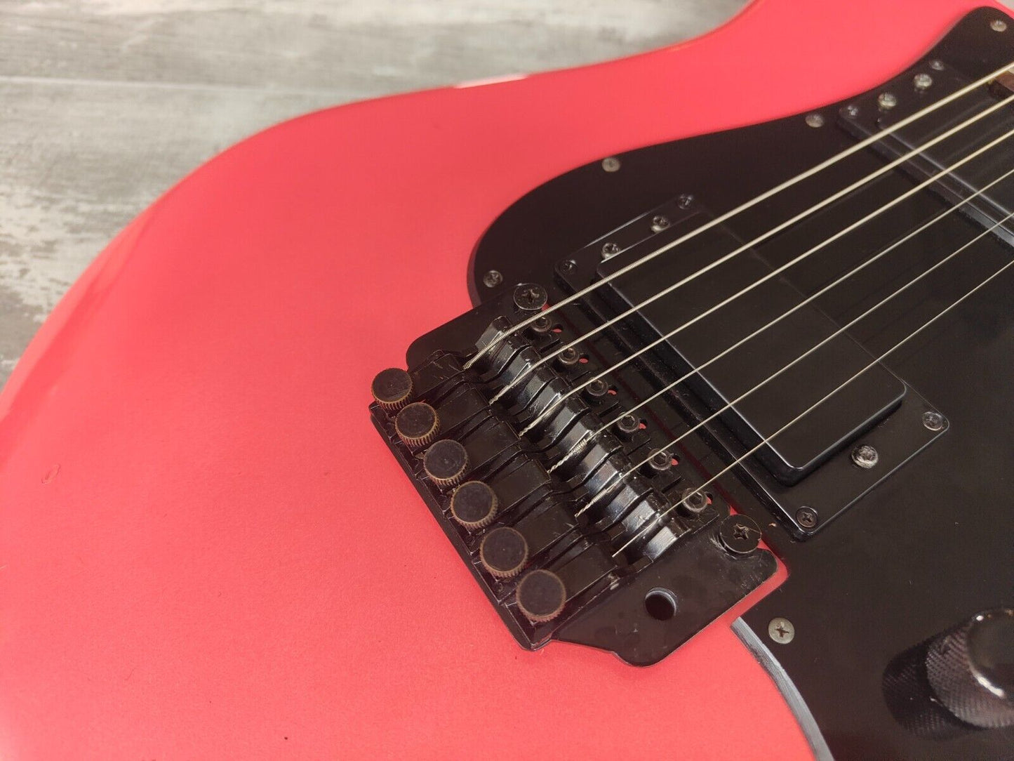 1980's Fresher Japan FS-450H HH Superstrat (Metallic Pink)