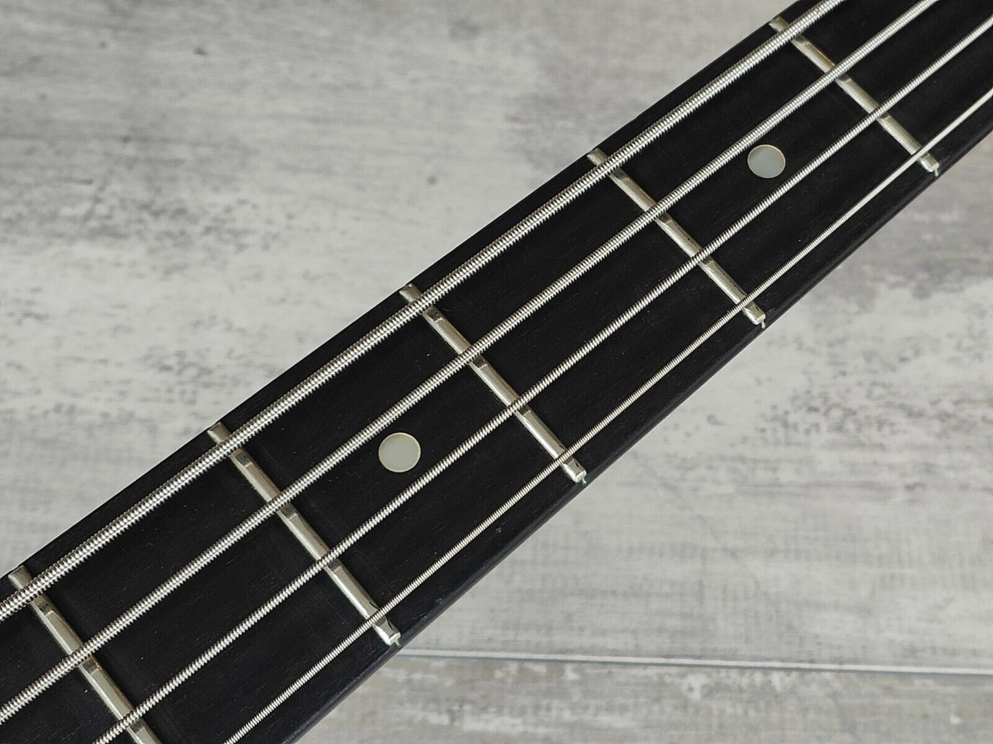 1980's Moon Japan Custom Order Jazz Bass (Transparent Red)