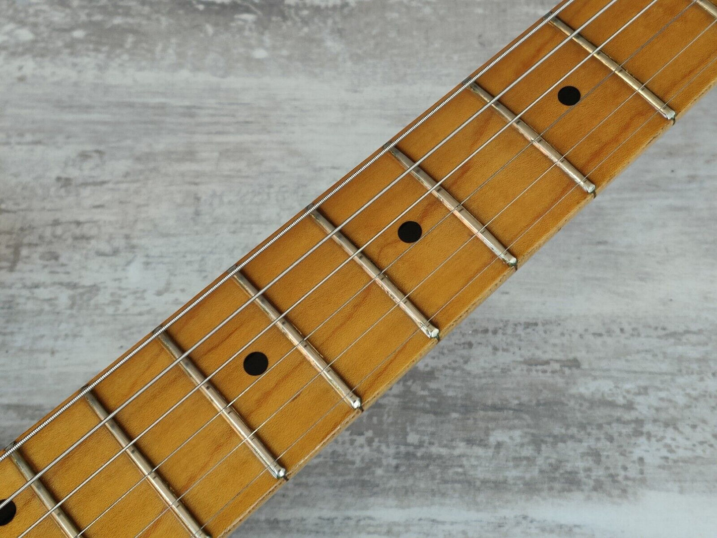 1980's Profile Silhouette Japanese '57 Style Stratocaster (Sunburst)