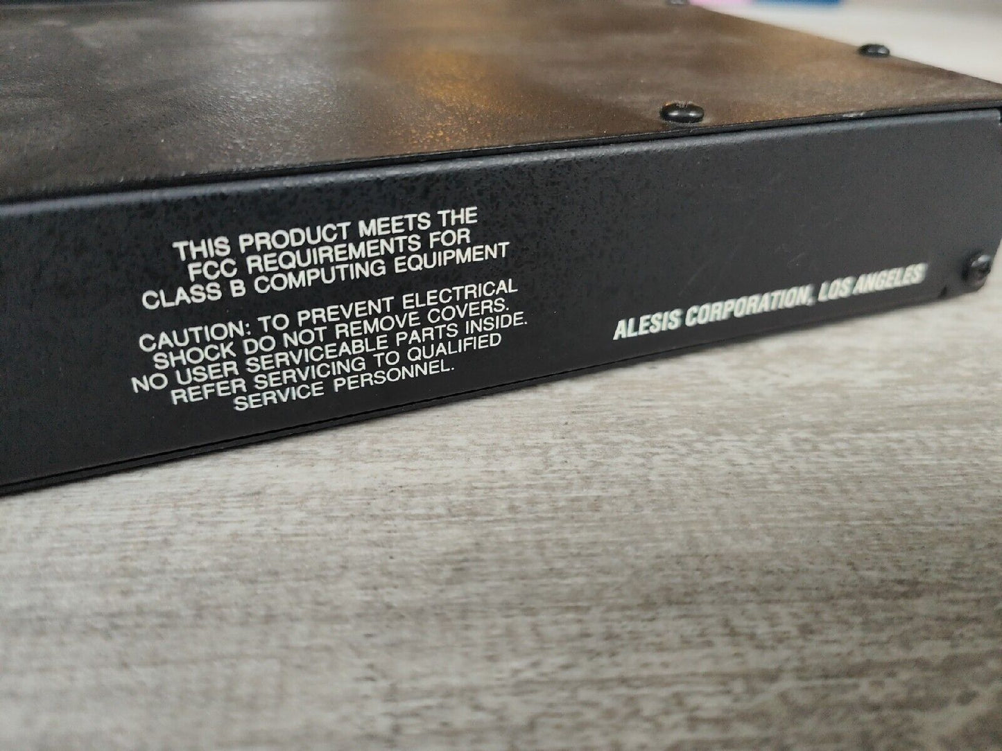 Alesis QuadraVerb 20k Bandwidth Simultaneous Digital Reverb Processor