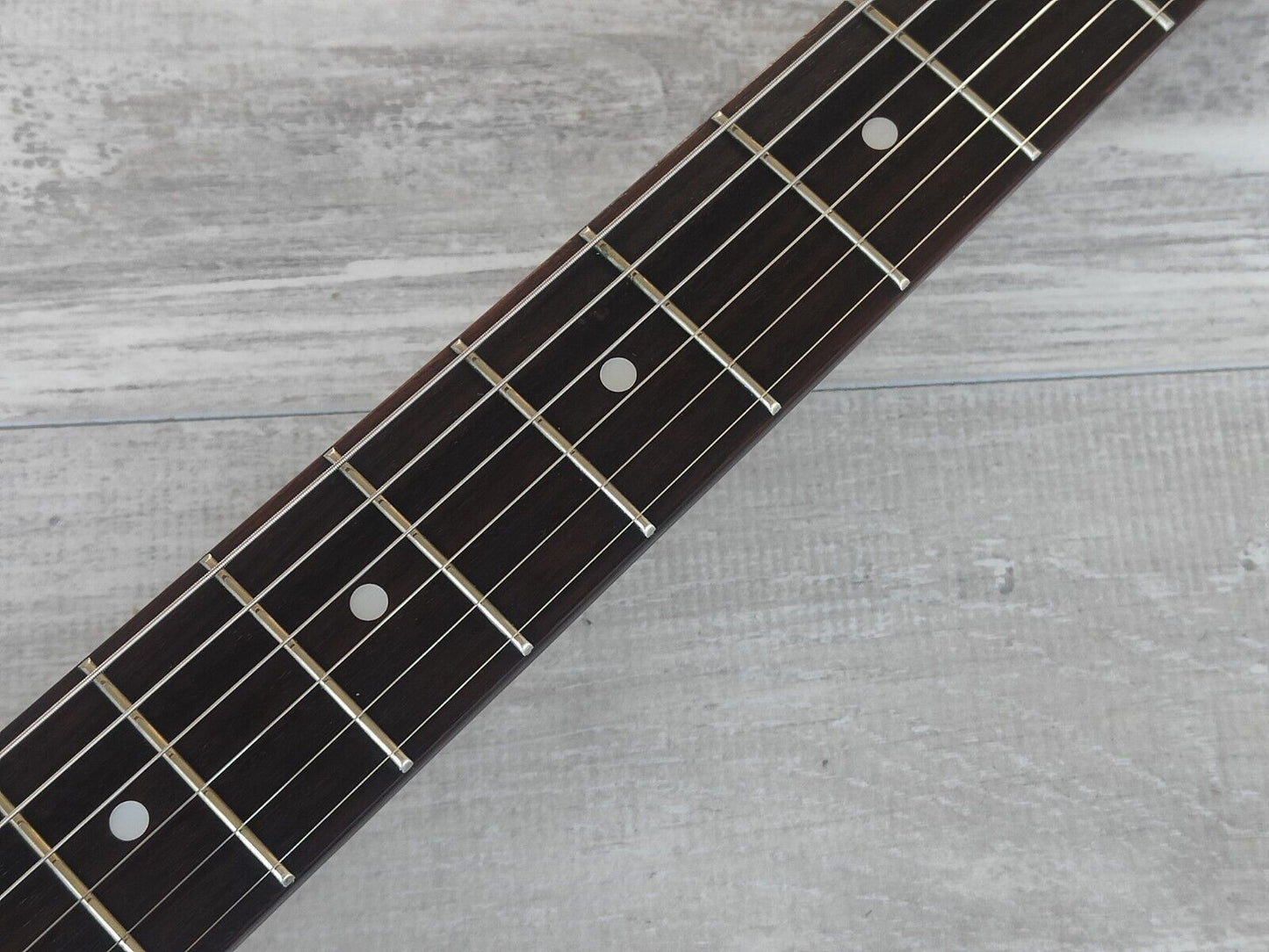 1983 Aria Pro II Japan XX Deluxe Flying V (Black/Gold)