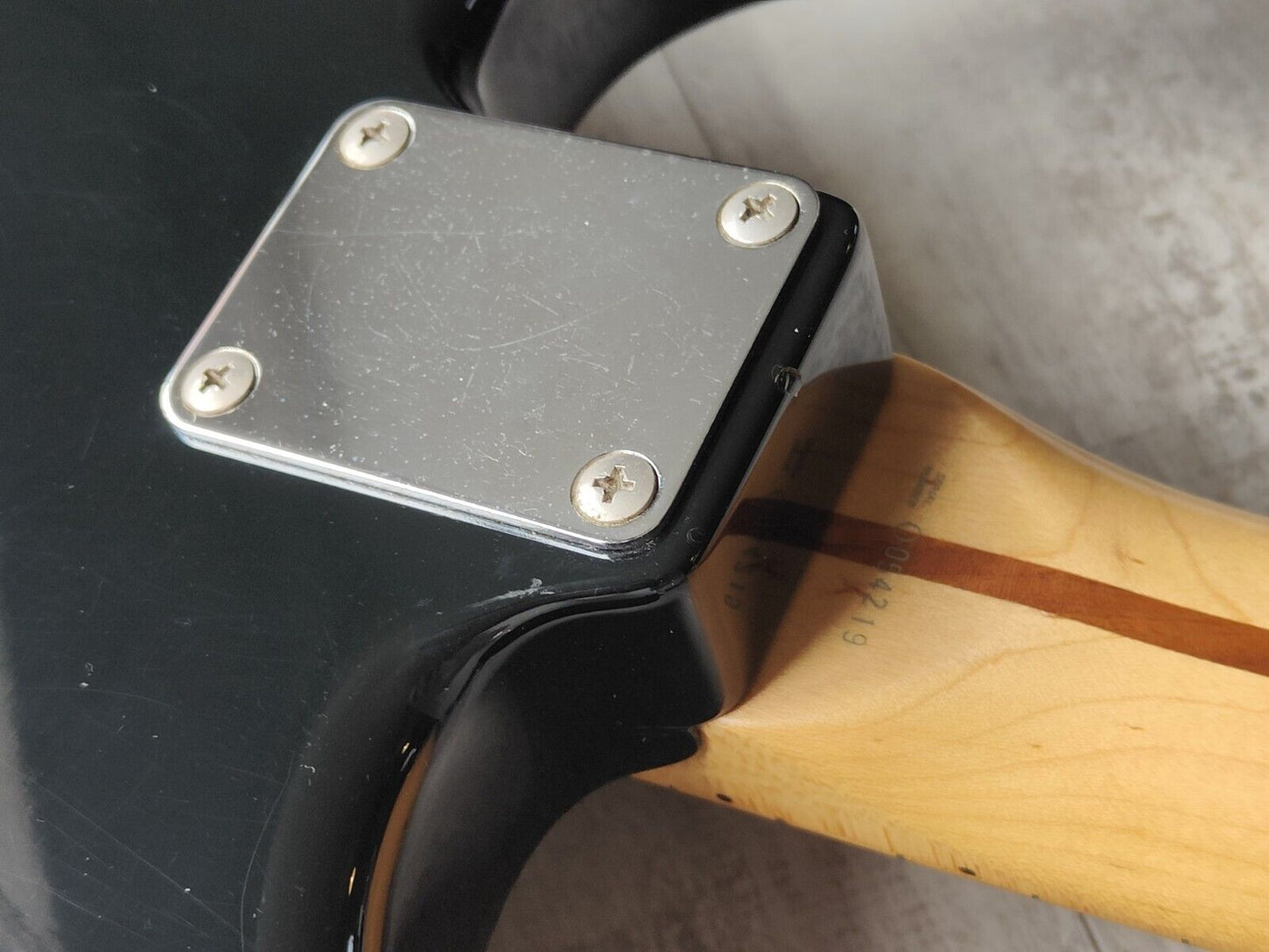 1993 Fender Japan Stratocaster Standard (Black/Maple)