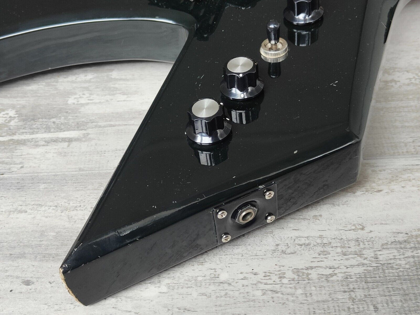 1980's BC Rich Japan NJ Series Warlock w/Floyd Rose (Black)