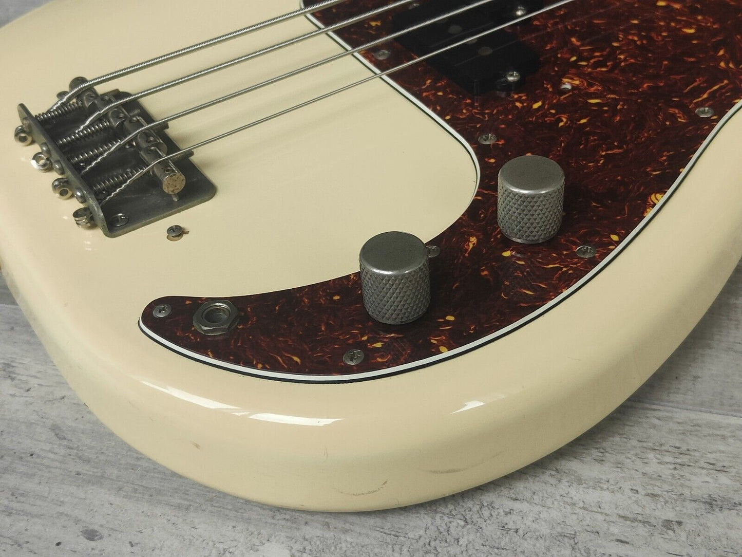 1980's Fresher Japan "Personal Bass" Precision Bass (Vintage White)