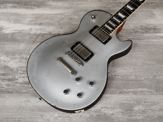 1983 Burny RLG-50 Super Grade Les Paul Standard (Steampunk Silver)