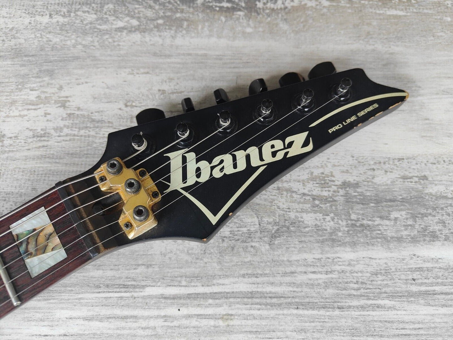 1985 Ibanez Japan Pro Line PL1450 Vintage Electric Guitar (Black)