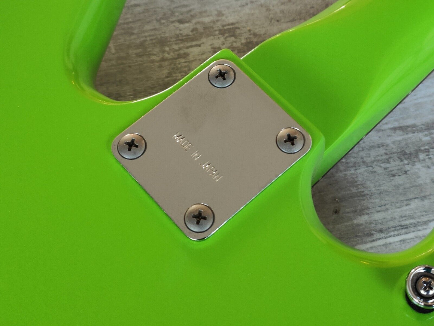 1985 BC Rich Japan NJ Series RMG-0 Mockingbird (Refinished Kermit Green)