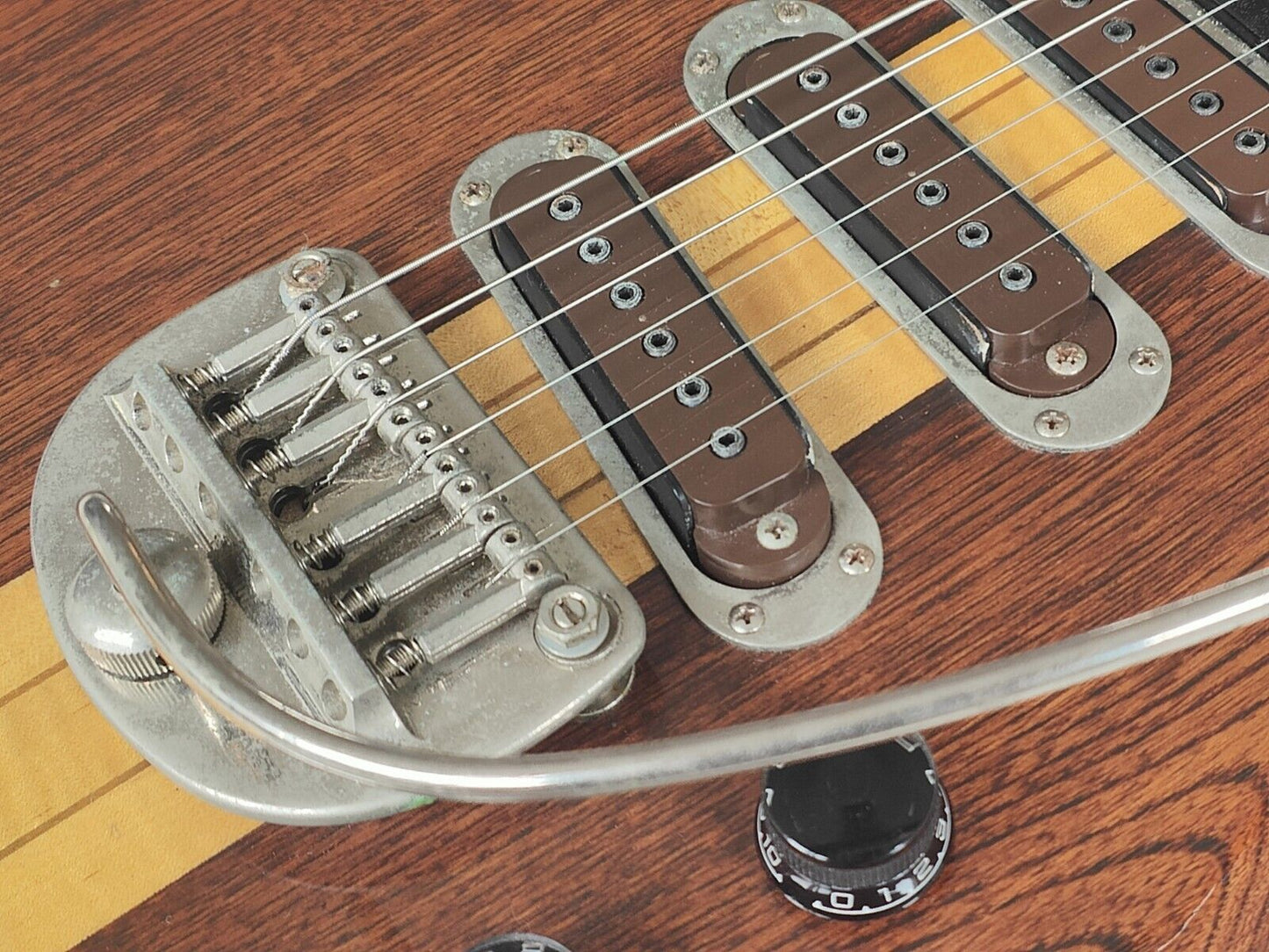 1979 Greco Japan GOII750 Neckthrough Stratocaster (Brown)