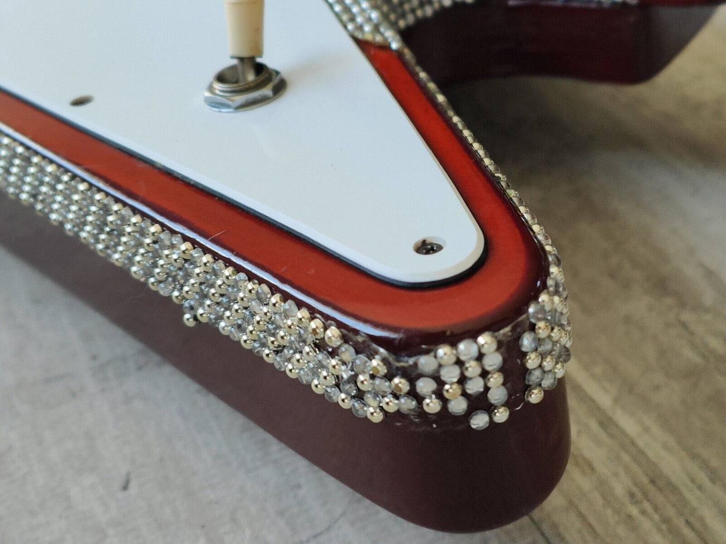 1970's Tomson Japan Explorer/Destroyer Electric Guitar (Sunburst)