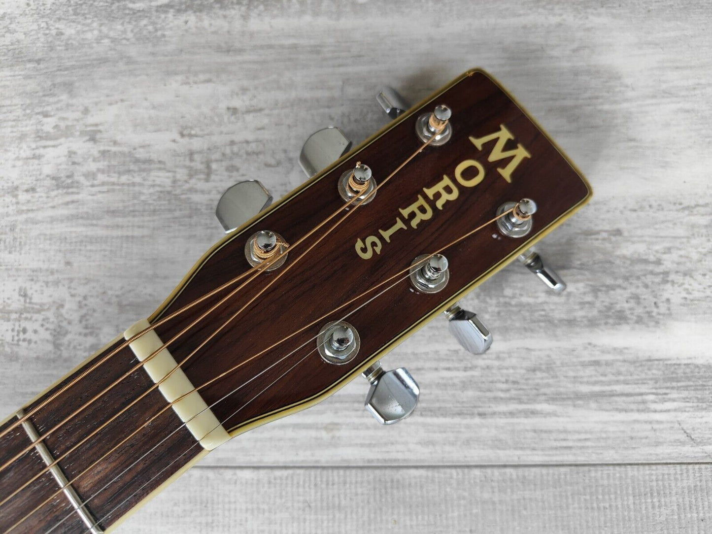 1980's Morris Japan W-40 Acoustic Guitar (Natural)