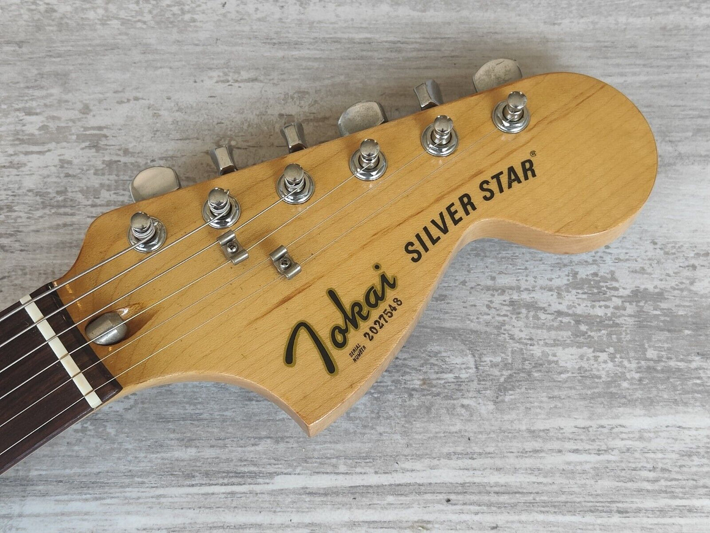 1982 Tokai Japan SS-48 Silver Star Stratocaster (Vintage Olympic White)