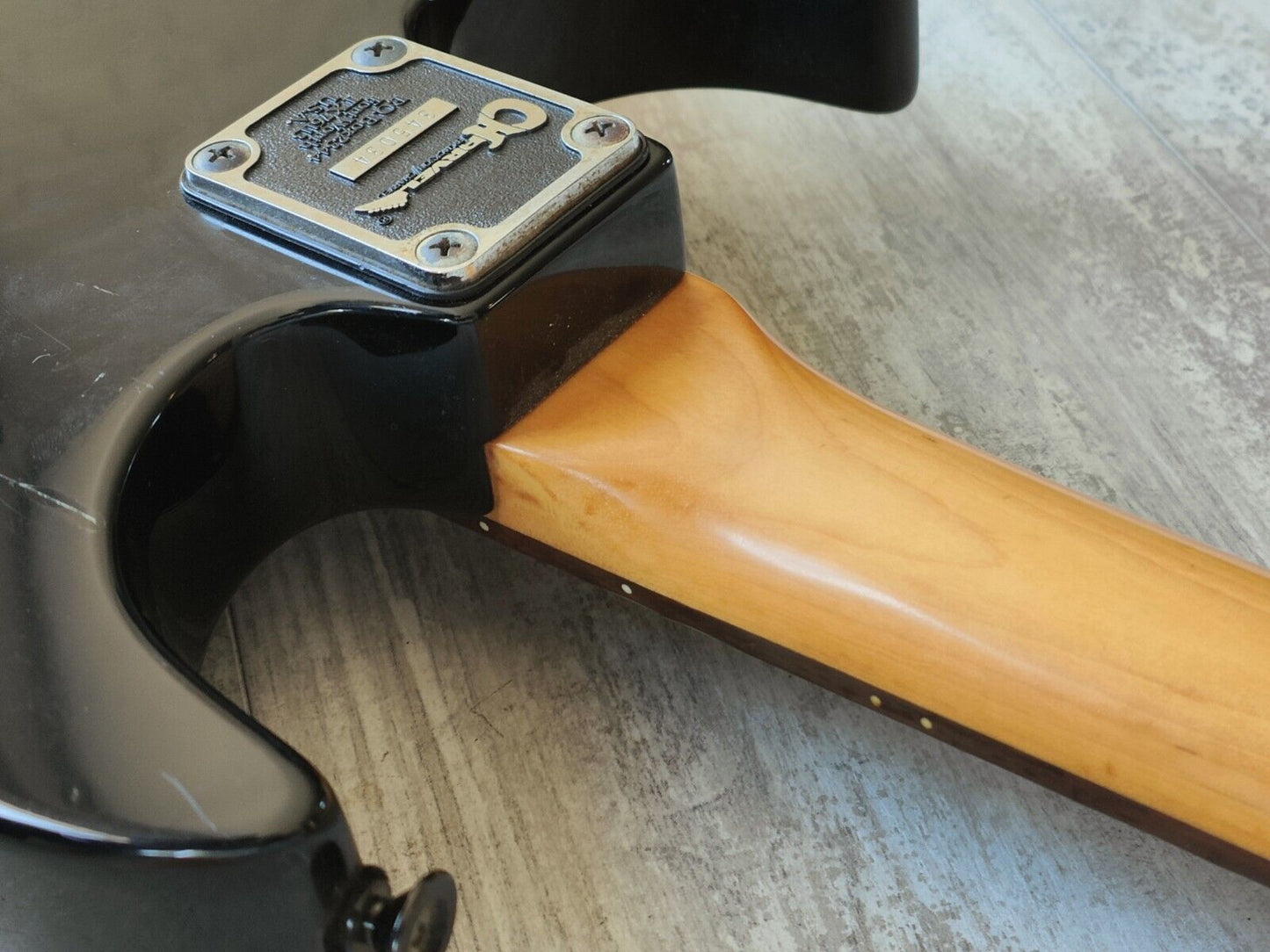 1991 Charvel Jackson Japan DK-060-SH Dinky (Black)