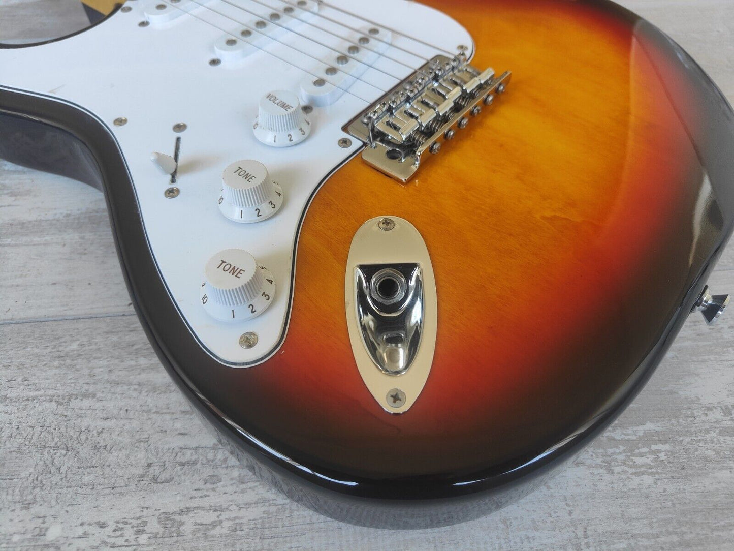 2010 Tokai Goldstar Sound Left Handed LH Stratocaster (Sunburst)