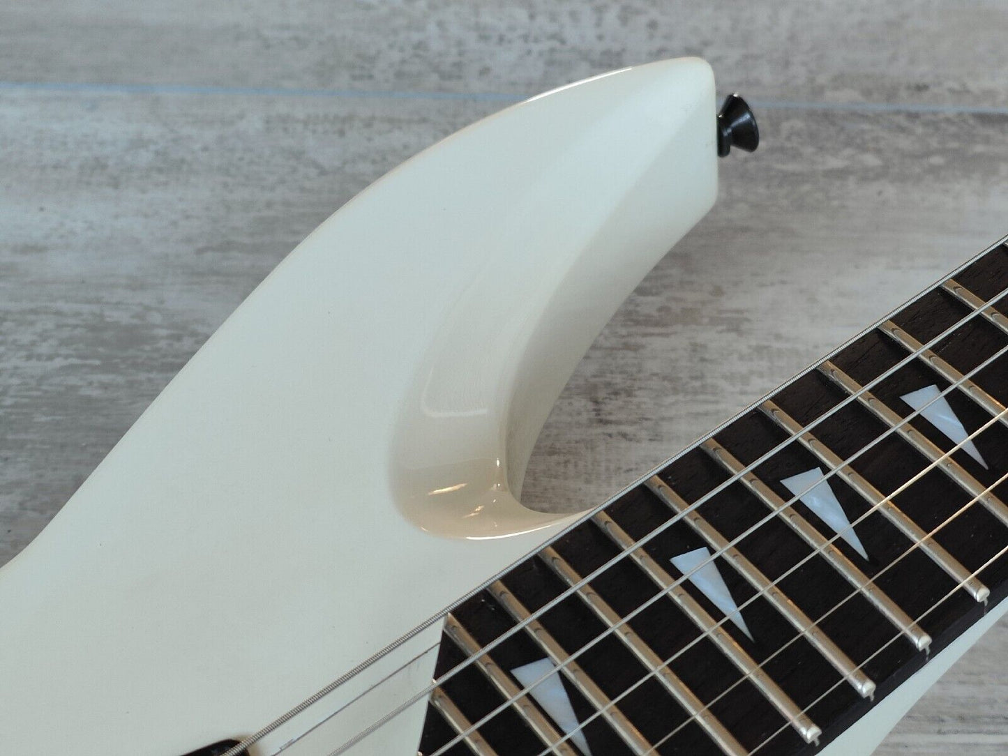 1989 Tokai Japan VC-75 Vivian Campbell Model Rand-Style Superstrat (White)