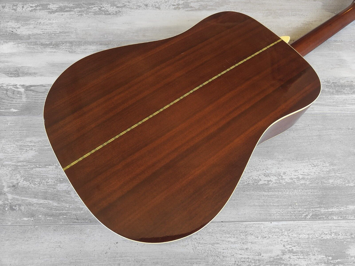 1980's Morris W-18 Japanese Vintage Acoustic Dreadnought Guitar (Natural)