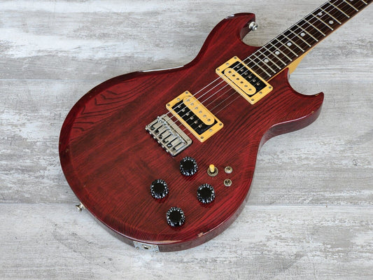 1982 Aria Pro II Japan CS-350 Cardinal Double Cutaway (Red)